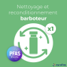 N813E - Cleaning and reconditioning PFAS - Bubbling flask